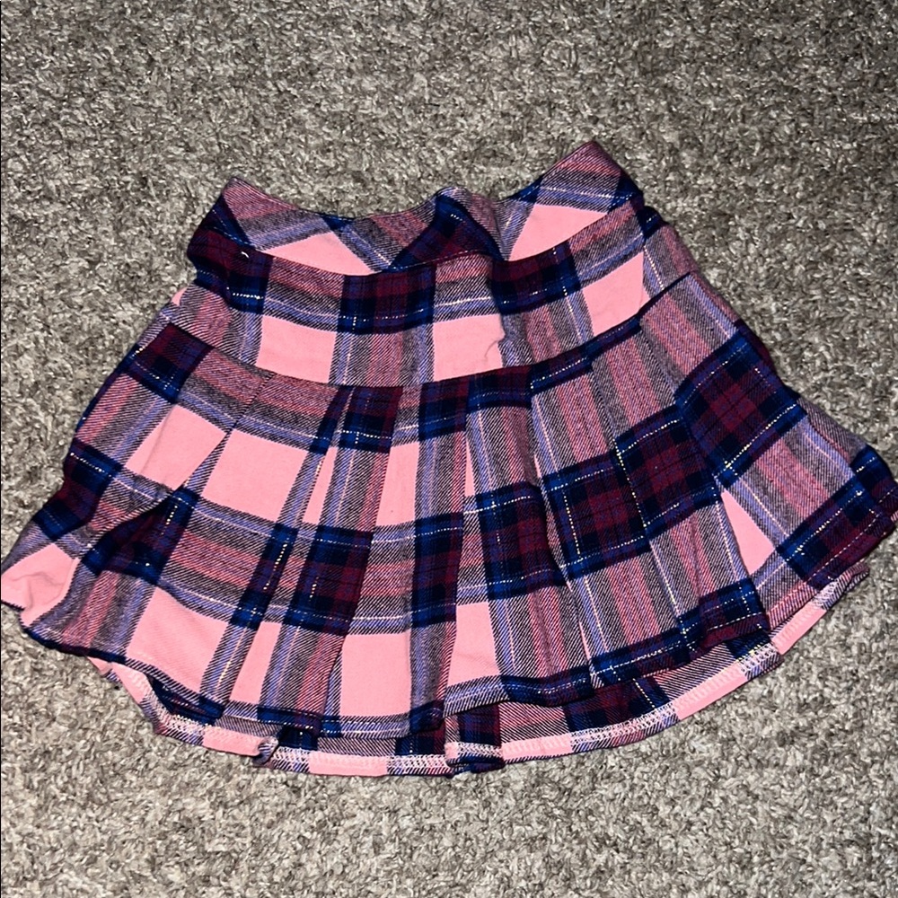 Plaid Pink Skirt